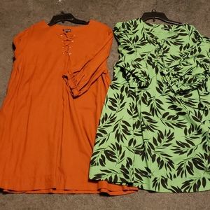 Bundle of 2 a line mod dresses